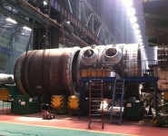 Second reactor vessel for Belarusian nuclear power plant assembled